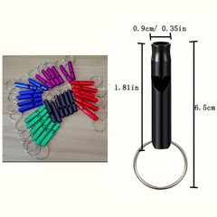Security Whistles – Emergency, Hiking, Camping, Survival-Random Color Lot Of 2