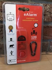 SAFETY Original eAlarm, Portable Emergency Alarm BASU Gift Alarm 120 Decibel