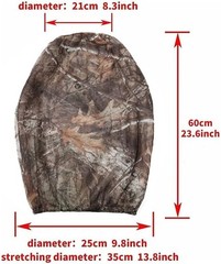 2 Packs Camo Mosquito Head Nets Gnats Face Netting for Any Outdoor Activities…
