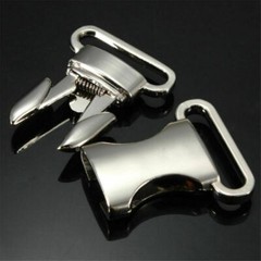 2X Metal Quick Release Buckle Fashion Curved Top for Survival Paracord Bracelet