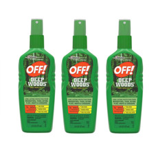 3 ~ OFF! Deep Woods INSECT REPELLENT VII Liquid Spray For Mosquito, Ticks 6 oz