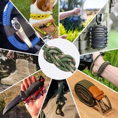 1200 Paracord Rope – 4.4mm 14 Strand Nylon Parachute Spool para Cord Lanyard …