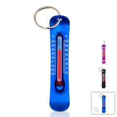 Brrr-Ometer – Snowsport Zipper Pull Thermometer for Jacket, Parka