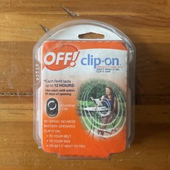 OFF! Clip On Mosquito Repellent Fan Starter Kit New and Sealed Discontinued