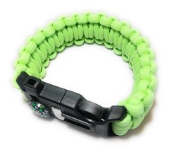 Mello Products Ultimate 550 Paracord Glow in the Dark Luminous Survival Bracelet