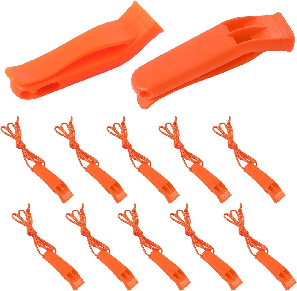 Safety Whistle with Lanyard Marine