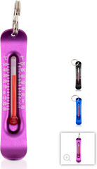 Sun Company Brrr-Ometer – Snowsport Zipper Pull Thermometer for Jacket, Parka, o