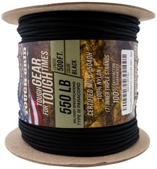 TOUGH-GRID 550 Paracord Rope Nylon Parachute Cord, Made in USA Survival Kit, …