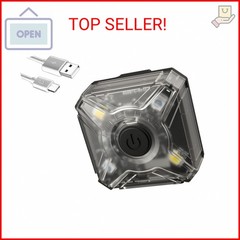 Nitecore NU05 v2 Signal and Safety Light, USB Rechargeable Red White LEDs with L