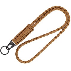 Heavy Duty Braided Paracord Lanyard for Keychains Whistles Strap Outdoor Surv…