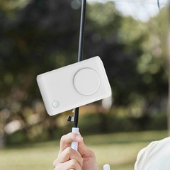 Sleek Design Rechargeable Outdoor Fan with Safety First Features Available