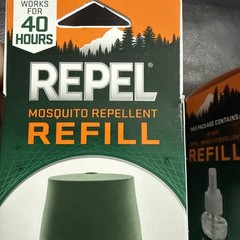 Repel Realm Zone Mosquito Repellent Refill Cartridge 40 Hour Protection Lot of 2