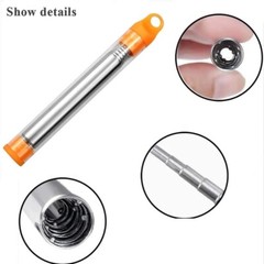 Barbecue Blow Fire Tube Mouth Blowpipe for Outdoor Beach Garden Survival Tools