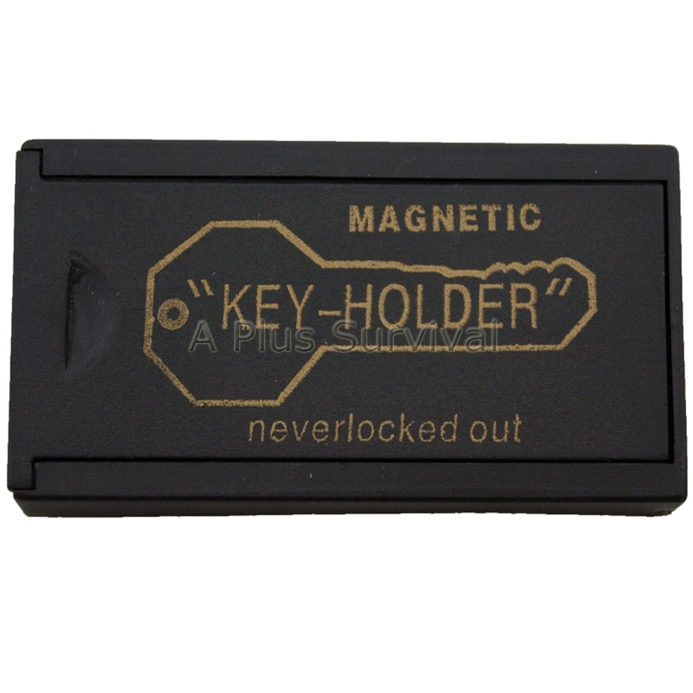 Lot of 3 Magnetic Hide a Key Holder – Home Cars Trucks Office Survival Emergency