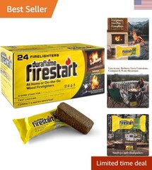 Natural Wood Fire Logs – Fast Ignition Solution for Indoor & Outdoor Enjoyment