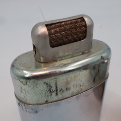 Jon-E Giant G.I. Hand Warmer Unisex OS Silver Chrome Vintage Aladdin Mfg Co