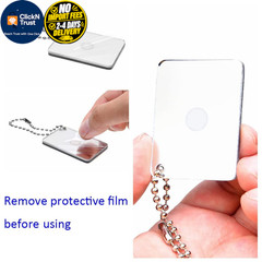 Eco-Fused 2X Survival Whistle and Signal Mirror – Outdoor Orange
