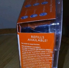 Off! Clip-on Fan Circulated Mosquito Repellent w/ 1 Refill New