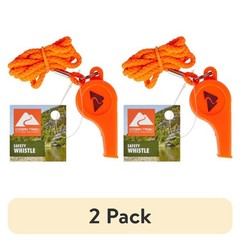 Marine Safety Whistle Loud Emergency Survival Whistle Orange Plastic 2