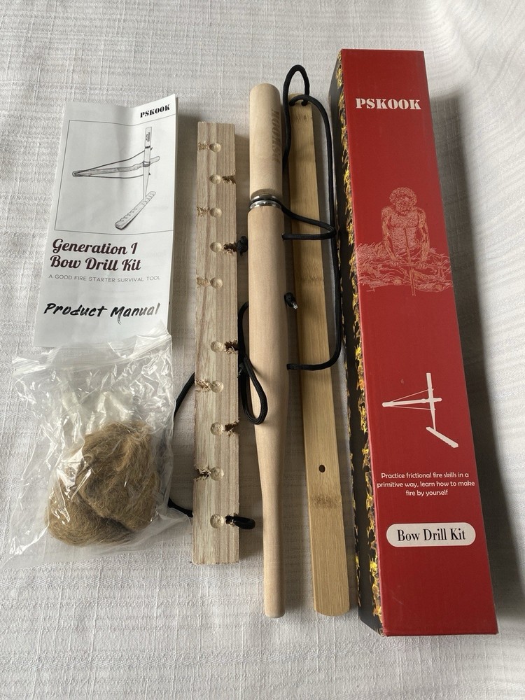 Pskook Bow Drill Kit … Outward Bound Training – Practice Friction Fire Skills
