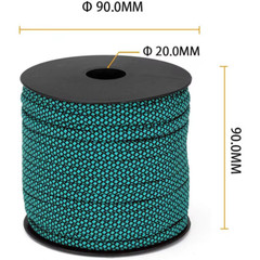 H Paracord Rope 550lb Type III 160ft 4mm 7 Core Paracord Cord Nylon Outdoor
