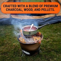 Effortless 100-Pc Fire Starters – Quick Ignition for Grills & Outdoor Fires