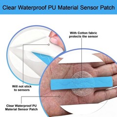 Sensor Covers for /3/Plus, 20 Pack Adhesive Patches, Waterproof & Sweatproof …