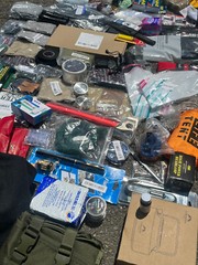 EXTREME Emergency Survival Kit BUG OUT BAG 3 DAYS OF FOOD- OVER 100+ ITEMS CAMP