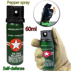 5 Packs Pepper Portable – Self Defense Pepper Spray 60ml