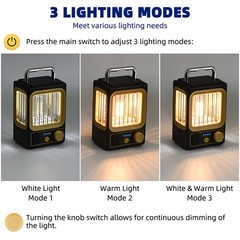 for multi Directional Solar Lantern with USB Charging Ideal for Camping and