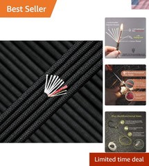 Versatile 25 Feet Fire Starter Paracord with 7-Strands – Outdoor Essential