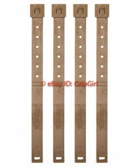 4x Lot Tactical Tailor – Long Coyote MALICE Clips 4 Pack – USMC Marine FDE NEW