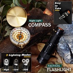 Gifts for Men Dad Husband Him, Survival Kit 14 in 1, Survival Gear and