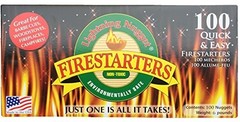 Lightning Nuggets N100SEB Super Economy Box Fire Starter, Tan Brown, 100 Count