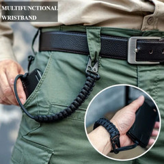 1/20PCS Outdoor Multi-Functional Bracelet Backpack Keychain Handwoven Sports Par