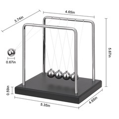 Newton’s Cradle Balance Balls Science Physics Gadget Desktop Decoration Ki…