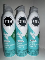 3) STEM KILLS FLIES MOSQUITOS GNATS 10 OZ EACH ROOTED IN NATURE SAFE FOR PETS
