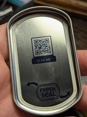 EMPTY Camel Mint Snus Tin Set (2) w/ Phrases 3″ Crafts/Survival/Fishing Storage