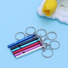 6Pcs Referee Survival Whistle Durable Aluminium Alloy Loud Outdoor Equipment