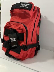 Stealth Angel Red Emergency Survival Bug Out Bag Kit -food , Water,Radio,Shelter