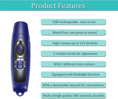 Electronic Whistle Rechargeable for Referees Coaches Teachers Electric…