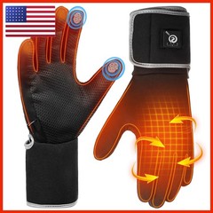 Wermsock Heated Glove Liners For Men Womenrechargeable Thin Gloves Hand Warmer
