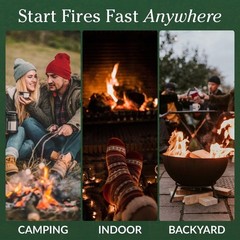 2 LBS Fatwood Fire Starter Sticks Organic Kindling, Easy Ignition Fat Wood, A…