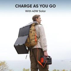 Portable Power Station Outdoors Camping Travel Battery (Solar Panel Optional)