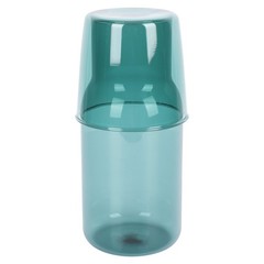 Water Glass Bottle Set Travel Drinking Cup Reusable Cups Pitcher