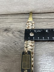 Bracelet American Flag Bronze Tactical Camouflage Survival Bracelet