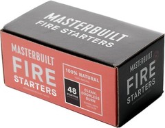 Odorless All-Natural Paraffin Wax Fire Starters for Charcoal Grilling, 48-Count