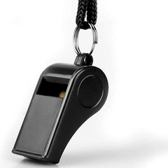 Plastic Multipurpose Loud Whistle Pendant Ideal for Kids Outdoor Survival Safety