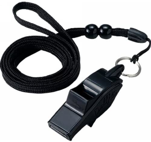 New molten (Morten) Referee Goods Whistle Dolphin Pro Black WDFPBK from Japan