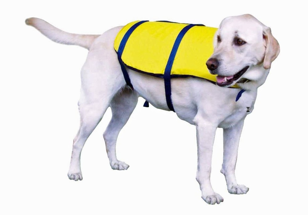 New Onyx Outdoor Nylon Pet Vest X-Large Yellow / Navy Free US Shipping